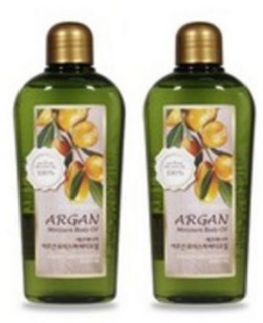 과일나라 에코에니어 아르간 모이스처 바디오일200ml, 2개, 200ml