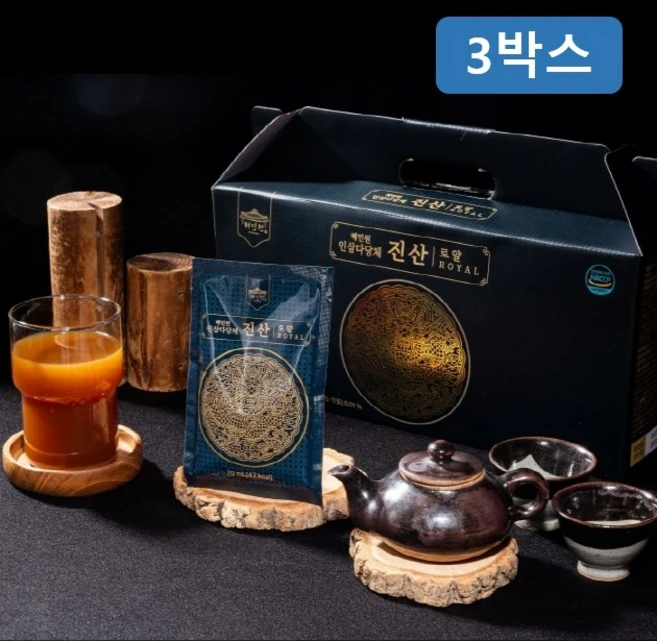 혜민원 인삼다당체 진산로얄 TV방영 특허 공법 원료 사용 3개월분 사포닌 진세노사이드, 90개, 70ml - 쿠팡