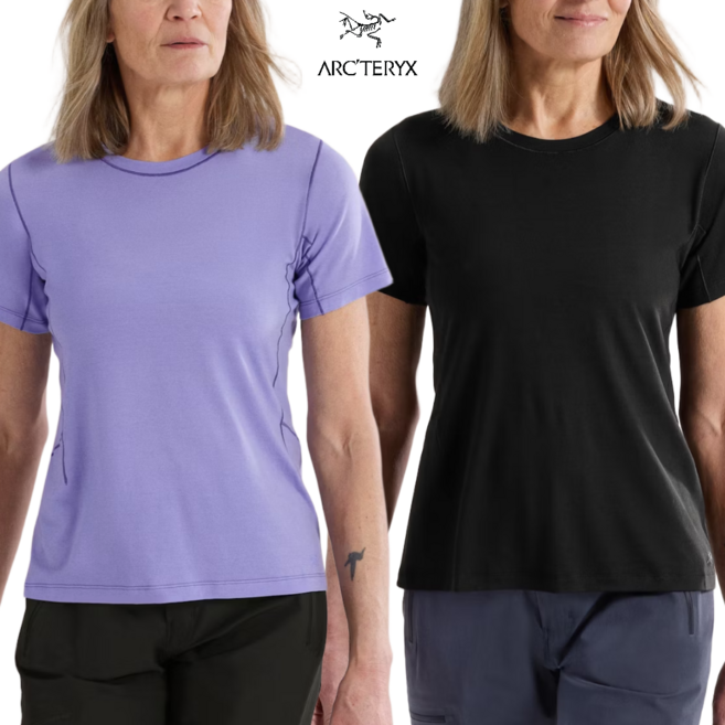 아크테릭스 라나 메리노울 크루 여성 경량 등산 반팔 티셔츠