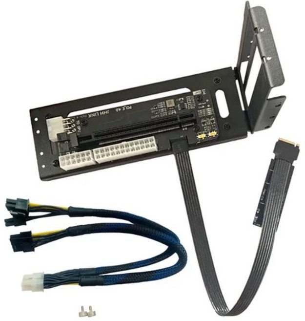 노트 북 PC 외장 M.2 M 키 PCI-E X16 4.0 NVMe 확장 그래픽 카드 eGPU 독 썬더볼트3/4 하드 디스크 박스 GEN4