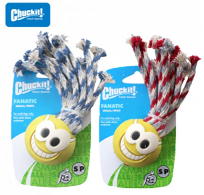 척잇 로프 공 L 강아지 장난감, 1개