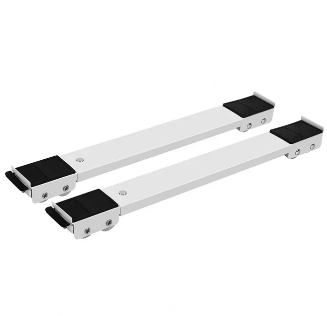 문짝지그 브크가 2개 세트 세탁기 받 안정적인 스탠드 캐비닛 2026 녹 브래킷, 01 WHITE