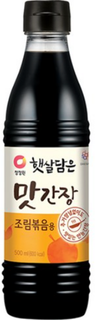 청정원 햇살담은 맛간장 조림볶음용, 500ml, 10개