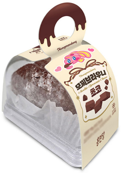 홍만당 모찌 브라우니 초코 110g x 2개