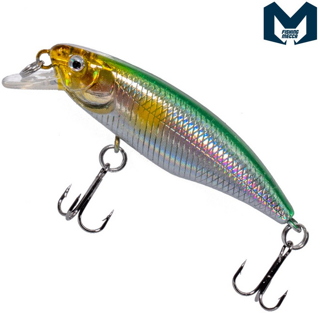 피싱메카 루플라 엑스웨이브 X52S 4.2g 하드베이트 쏘가리 배스 루어 싱킹타입, F-그린골드