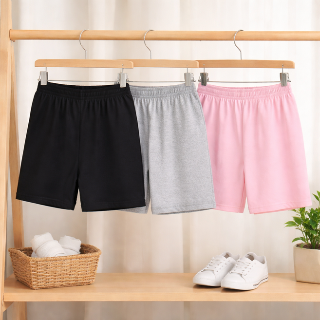 MADE IN KOREA 여아 베이직 속바지 3종 SET