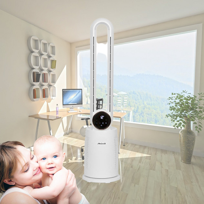 무풍 선풍기 날개없는선풍기 날없는 무엽 무소음 저소음 BLDC 리모컨 프리미엄