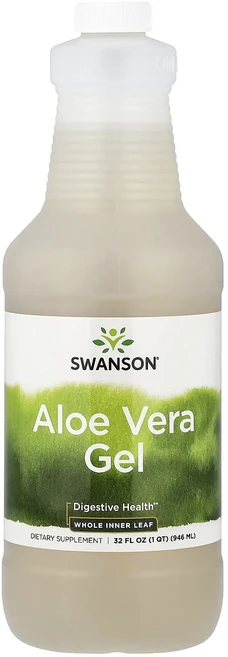 헁복하고 건강하세요 Swanson Aloe Vera Gel 전체 이너 잎 32 fl oz (946 ml) 늘 챙기셔야합니다, SwansonAloeVeraGel전체이너잎32floz9, 1개, 946ml - 쿠팡
