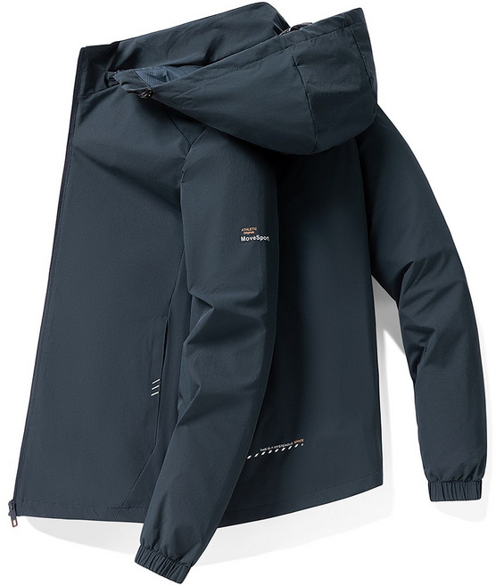 에버유어스 남성 바람막이 점퍼 아웃도어 후드 탈부착 등산복 재킷 3color