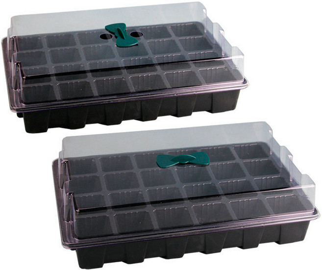 미니온실 24구 육묘하우스 육묘트레이 모종트레이