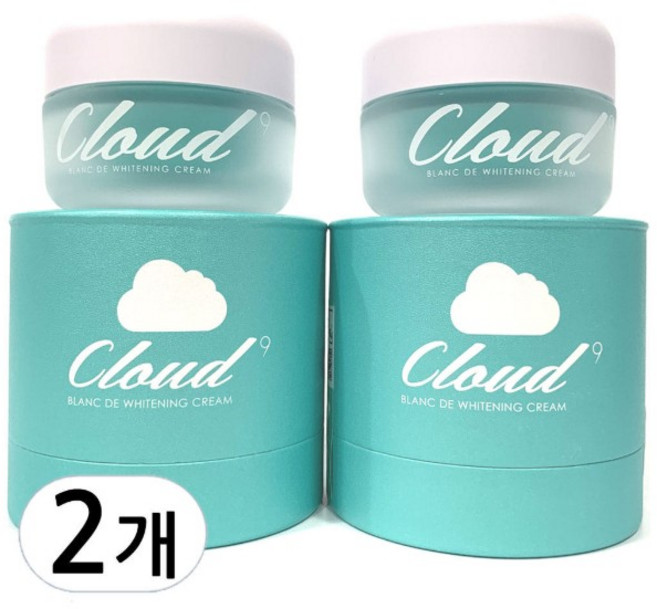 클라우드9 블랑드 화이트닝크림 50ml (리뉴얼버전), 2개
