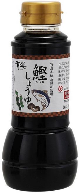 청미 일본간장 가쓰오 소유 / 일본 유기농 인증 제조, 1개, 300ml