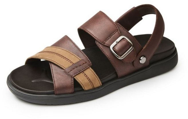 랜드로바남성 경량 캐주얼 샌들 LANSAC5202MF3 브라운