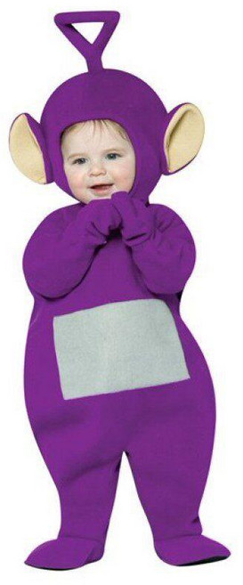 디얼픽 텔레토비옷 코스프레 의상 겨울 파티 단체복, 딩딩