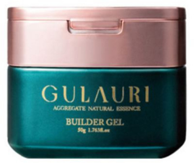 GULAURI 硬式可卸延長膠, 1個, 綠瓶古萊麗_50g模特建構膠Model