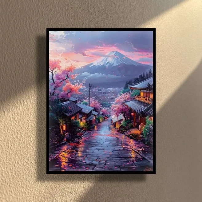 장식용 베트남 기념 빈티지 할롱 베이 캔버스 그림 여행 관광 터 벽 집 선물, 08 P6 - 쿠팡