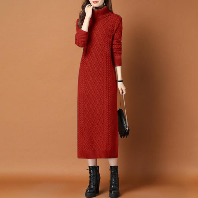 르엠마 터틀넥 폴라티 목티 목폴라 원피스 홈웨어 셔츠원피스 롱원피스 봄원피스 임부복 여자니트 여성니트 롱 니트 여자 롱원피스 가을원피스 롱니트 니트원피스 겨울 원피스 74577