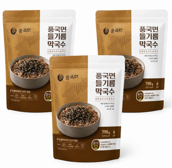풍국면 들기름 막국수798g x 3개, 798g