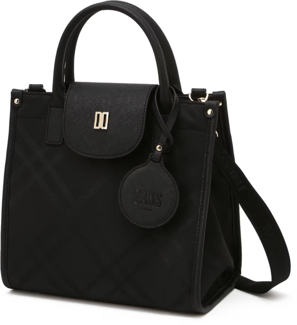 닥스 DD로고 나일론 토트백 크로스백