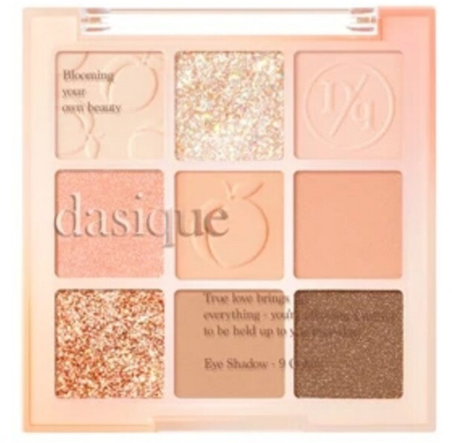 dasique 03 Spring Coral 16色眼影盤, 1個
