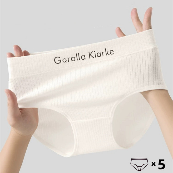 파리카노 여성 고탄력 순면 팬티 5장세트