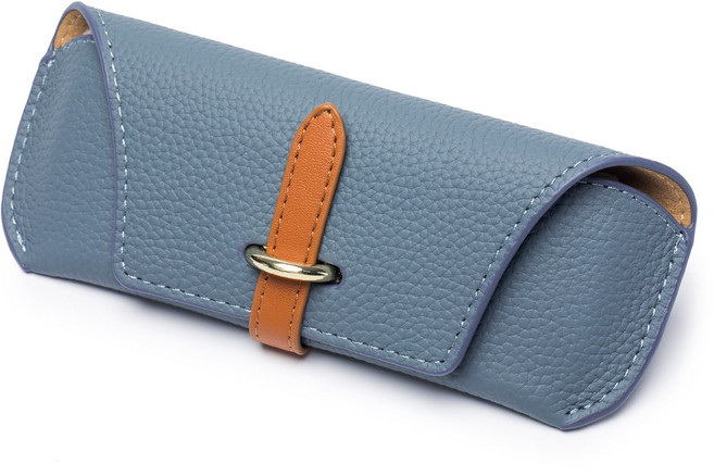 유이미 휴대용 안경파우치 고급가죽 선글라스 케이스