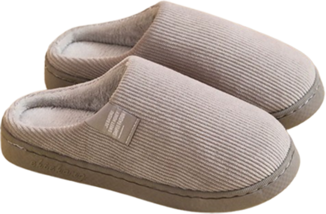 모아룸 양털 슬리퍼 코듀로이 남자 여자 실내화