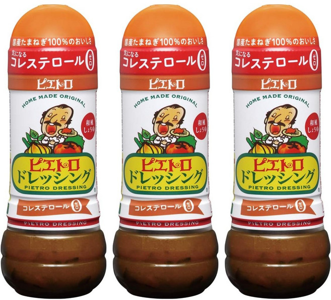 피에트로 일본식 간장 드레싱 280ml, 3개