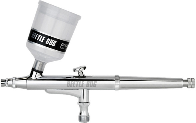 비틀벅 프라컵 에어브러쉬 건 BBA-PC003 프라모델 건담 도색 에어건 휴대용 스프레이건, 1개