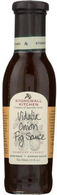 스톤월 키친 비달리아 양파 무화과 소스 312g (2팩) Stonewall Kitchen Vidalia Onion Fig Sauce 11 Ounces (Pack of 2), 1개
