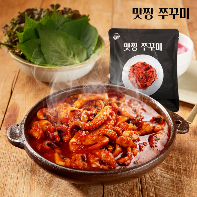 맛짱쭈꾸미 집들이 간편 냉동 양념 매운 캠핑 쭈꾸미 볶음 500g, 1개