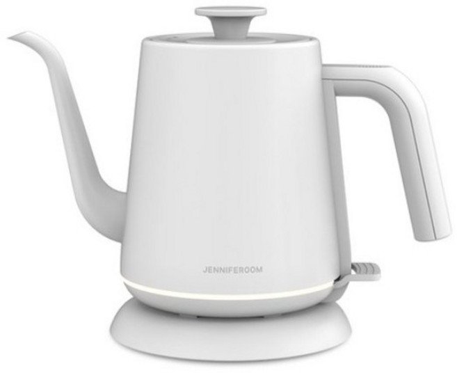 제니퍼룸 무드등 전기 드립포트 핑크 0.8L, JRK-KT0801WH(화이트)