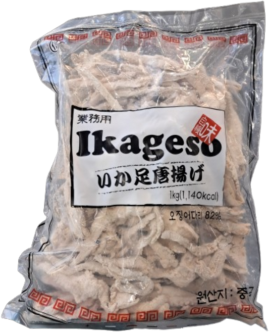 엘에프푸드 이까게소 오징어다리튀김 1kg, 2개