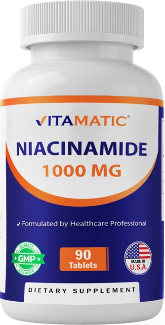 비타민 나이아신아마이드 1000mg 90정, 1개, 90회분 - 쿠팡
