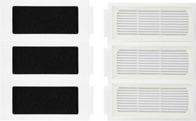 비브랜드 호환 에코백스 T30 옴니 T30S 프로 T30S 콤보 필터, 1개, 6개