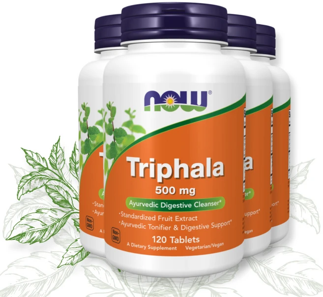 나우푸드 트리팔라 500mg 타블렛 비건, 4개, 120정 - 쿠팡