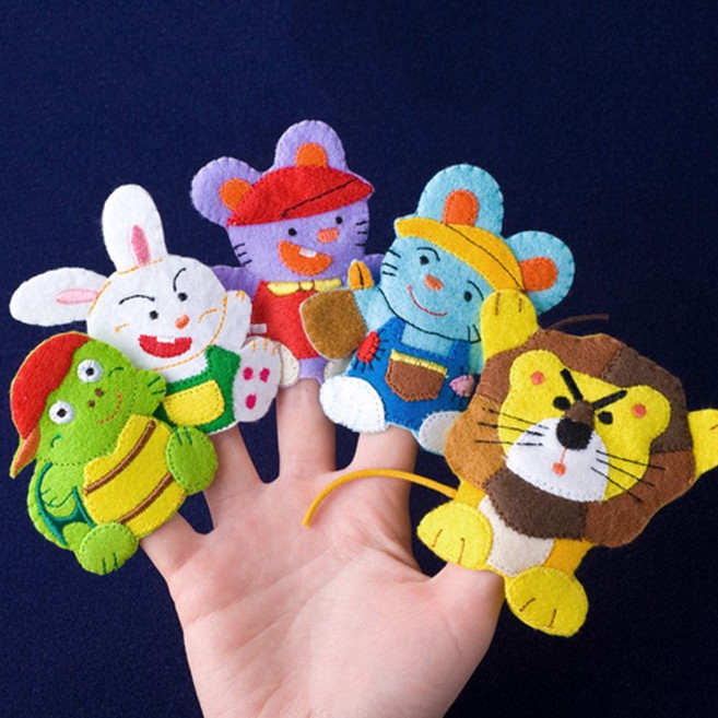 매직캐슬 손가락 2019 이솝이야기 극장 인형 손가락 shi+5756WO