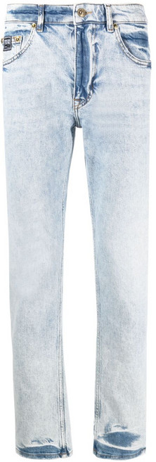 베르사체진쿠튀르 미드 라이즈 스트레이트 진