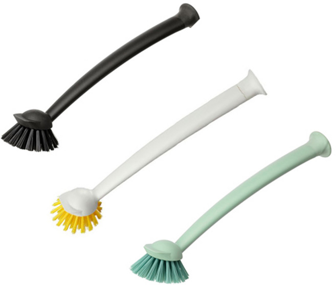 이케아IKERA RINNIG 린니그 식기 세척 브러시 색상랜덤, 3개