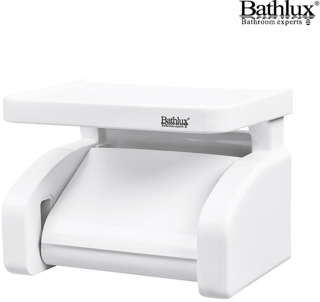 베스럭스 흡착식 휴지걸이 거치대 선반 30127 화장실 정리 무타공, 1개