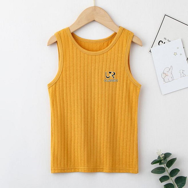 兒童 條紋背心 冰絲 莫代爾 打底衫
