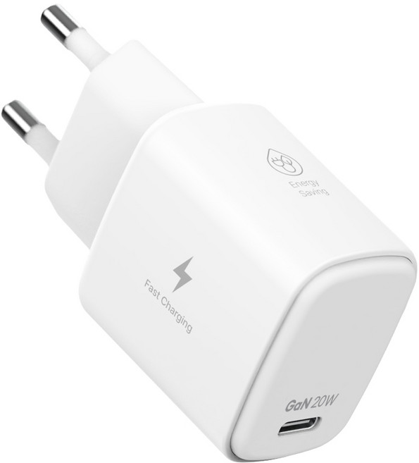 템플러 20W 1포트 C타입 PD 고속충전기, 1세트, 화이트