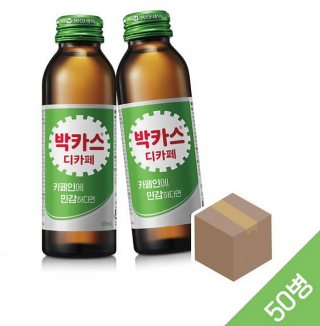 박카스 디카페인 한박스 자양강장 음료, 120ml, 1개