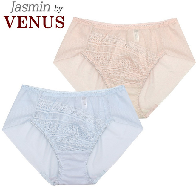 비너스 고급 여성속옷 레이스 노라인 햄 삼각팬티 JPT030P