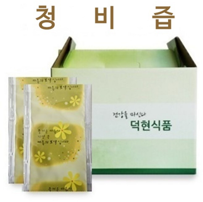 국내산100% 청비즙/청비진액 덕현식품, 50개, 110ml