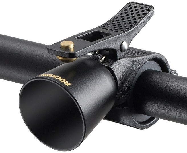 락브로스 MTB 로드 자전거 벨, 블랙, 1개