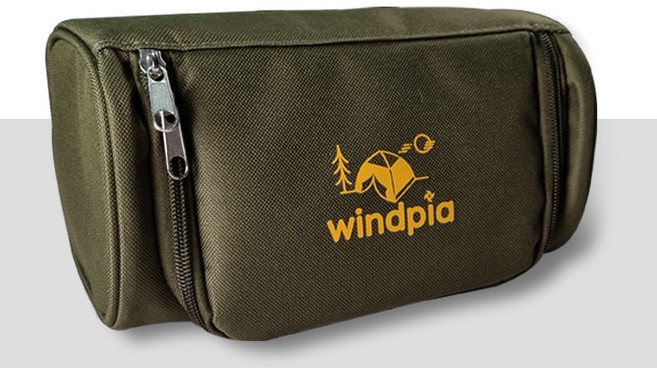 어썸 에어 블루밍 실링팬 6엽 캠핑용 천장형 선풍기 멀티 파우치 WF-H207, 1개, WF-H207_멀티파우치