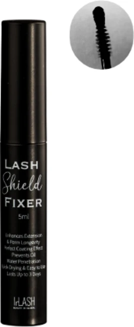 인래쉬 쉴드 방수 픽서 5ml 속눈썹 컬 고정, 1개, 블랙 - 쿠팡