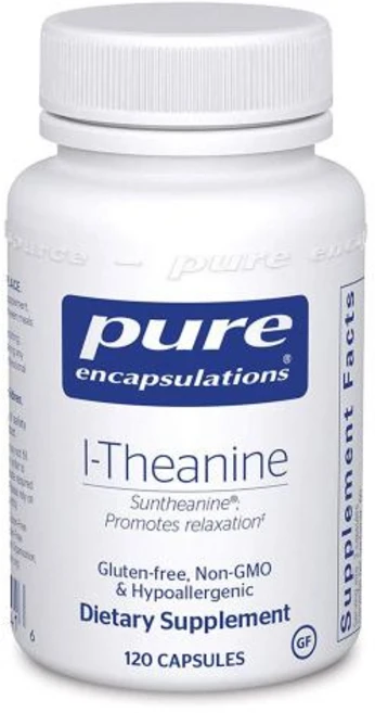 퓨어인캡슐레이션 L-테아닌 120식물캡슐 (NONGMO), 1개, 120정 - 쿠팡