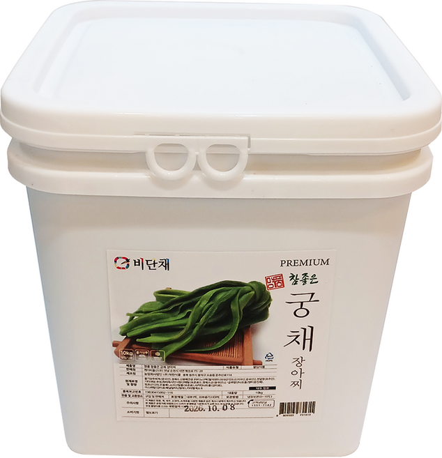 맛찬 참좋은 궁채장아찌 업소용 대용량, 1개, 10kg